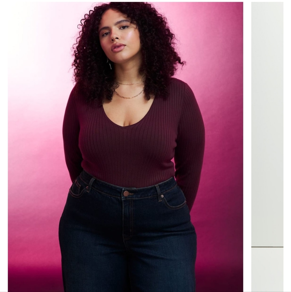 NWT Additionelle Tie Up Top 2X